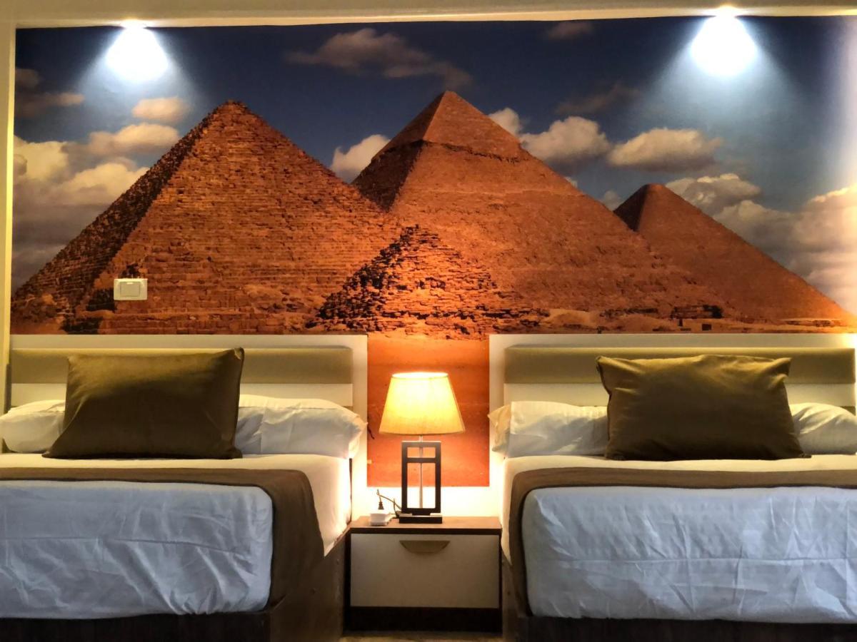 Matto Pyramids Inn Kafret el-Gabal Exterior foto