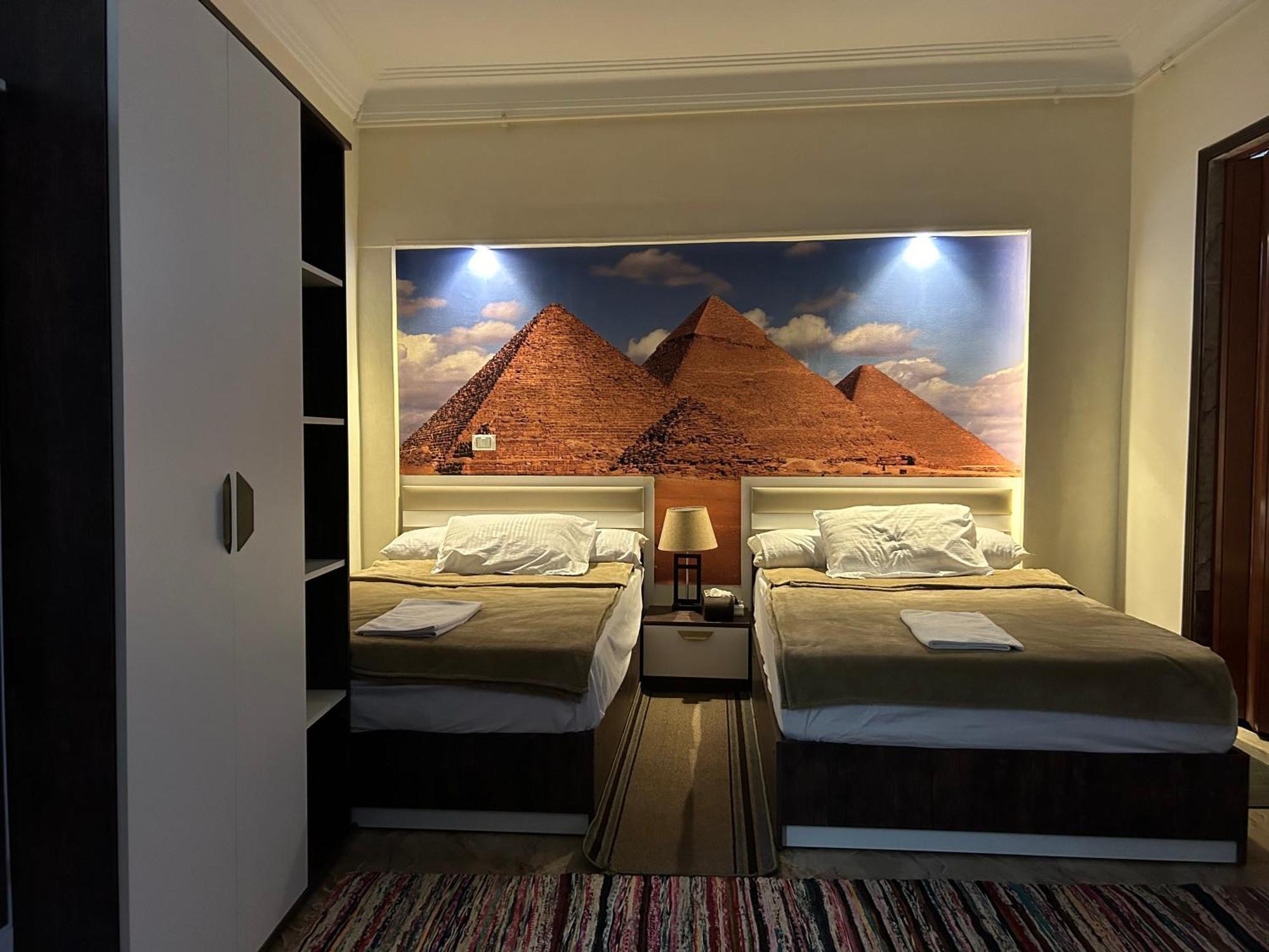 Matto Pyramids Inn Kafret el-Gabal Exterior foto