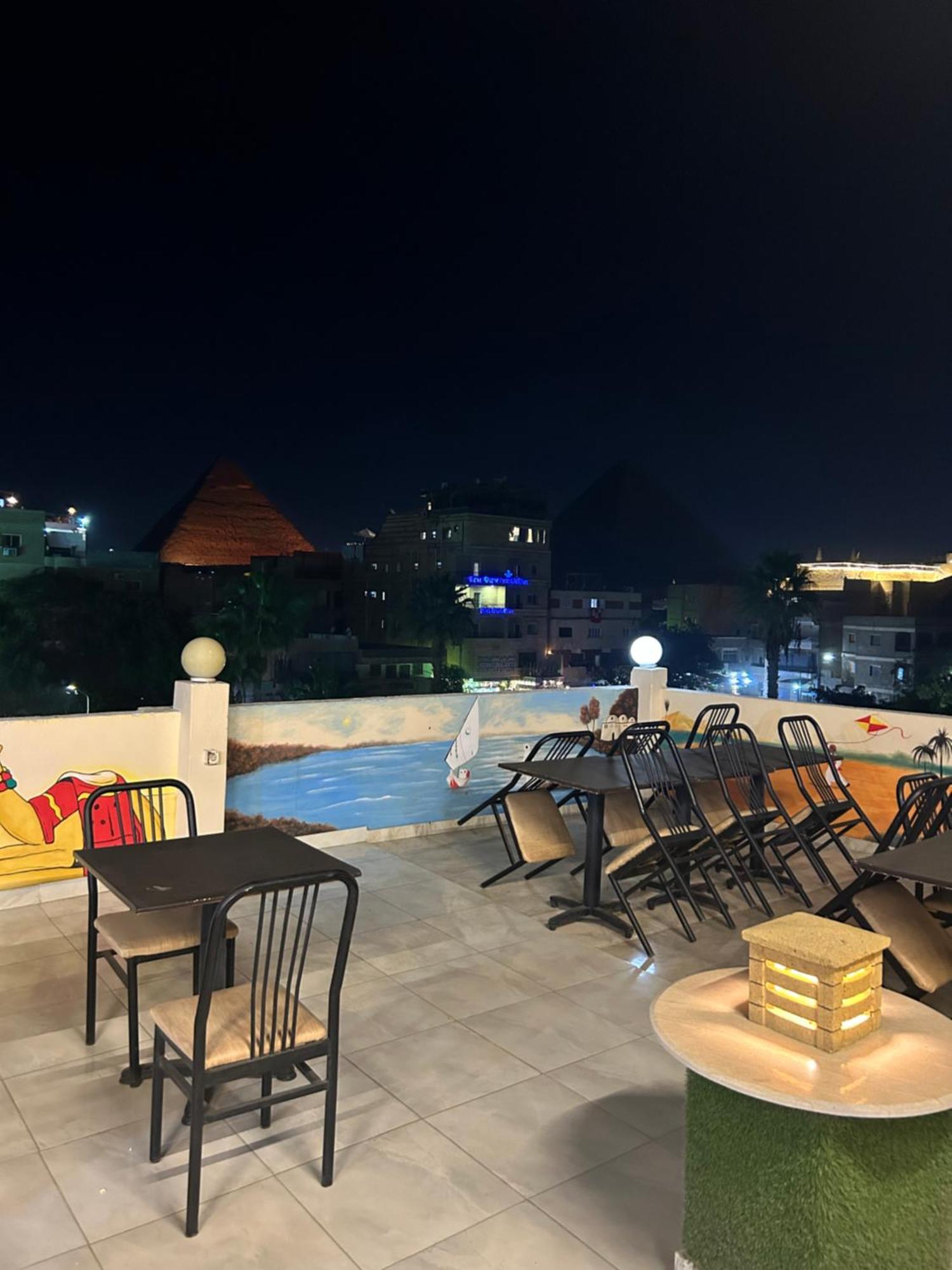 Matto Pyramids Inn Kafret el-Gabal Exterior foto