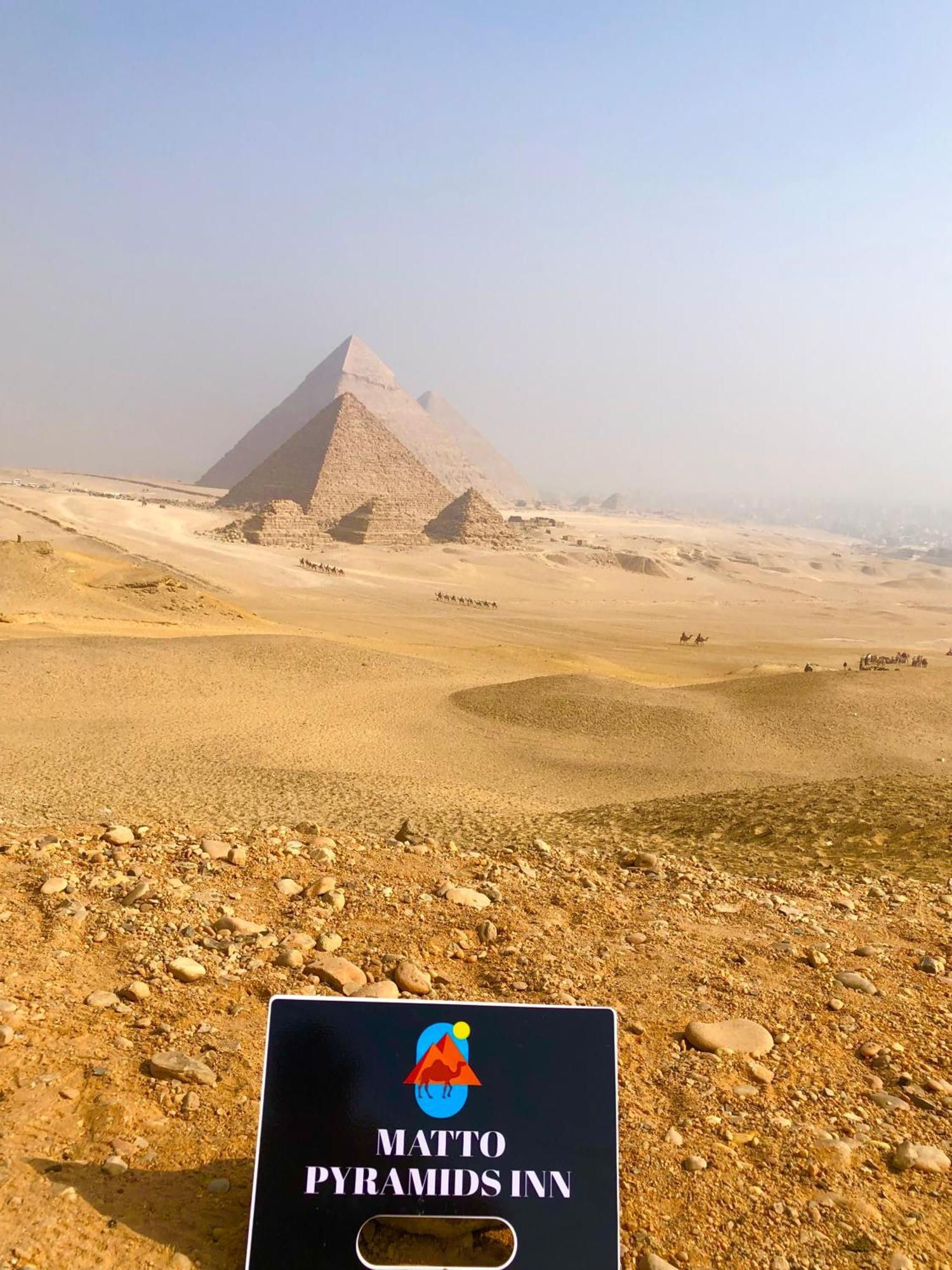 Matto Pyramids Inn Kafret el-Gabal Exterior foto