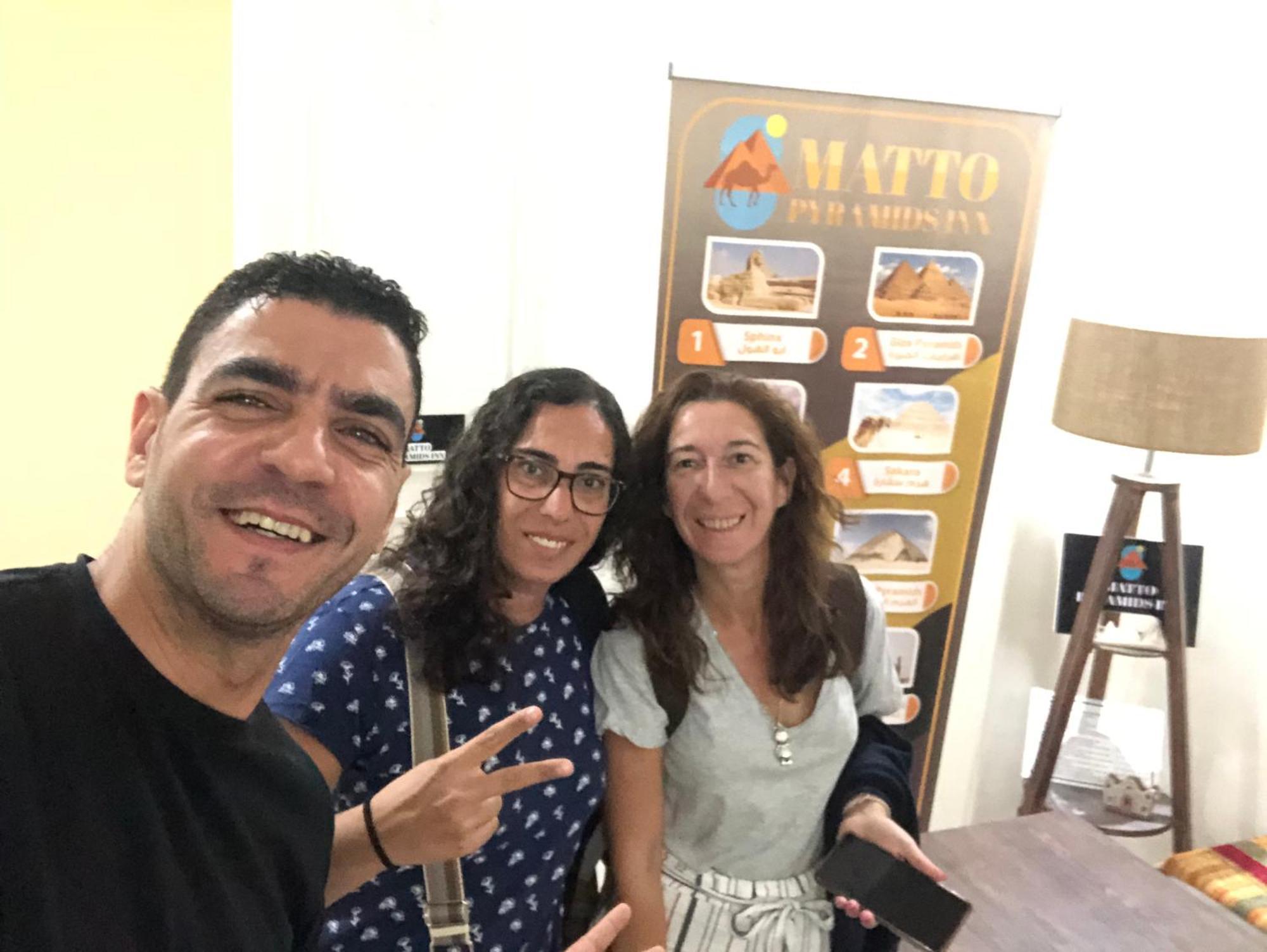 Matto Pyramids Inn Kafret el-Gabal Exterior foto