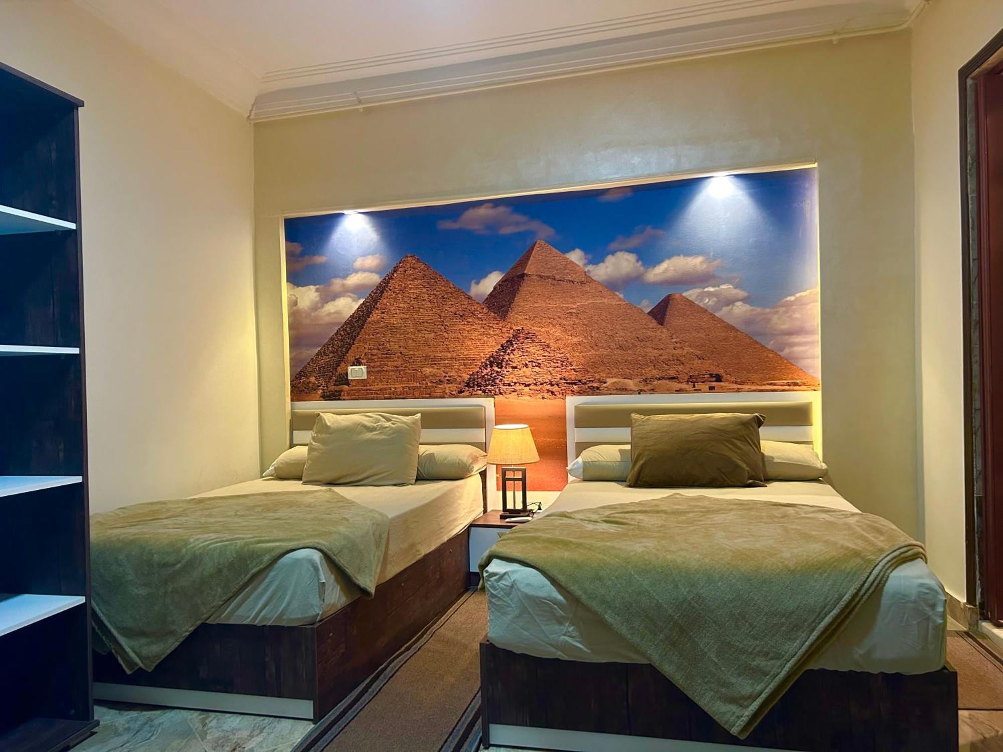 Matto Pyramids Inn Kafret el-Gabal Exterior foto