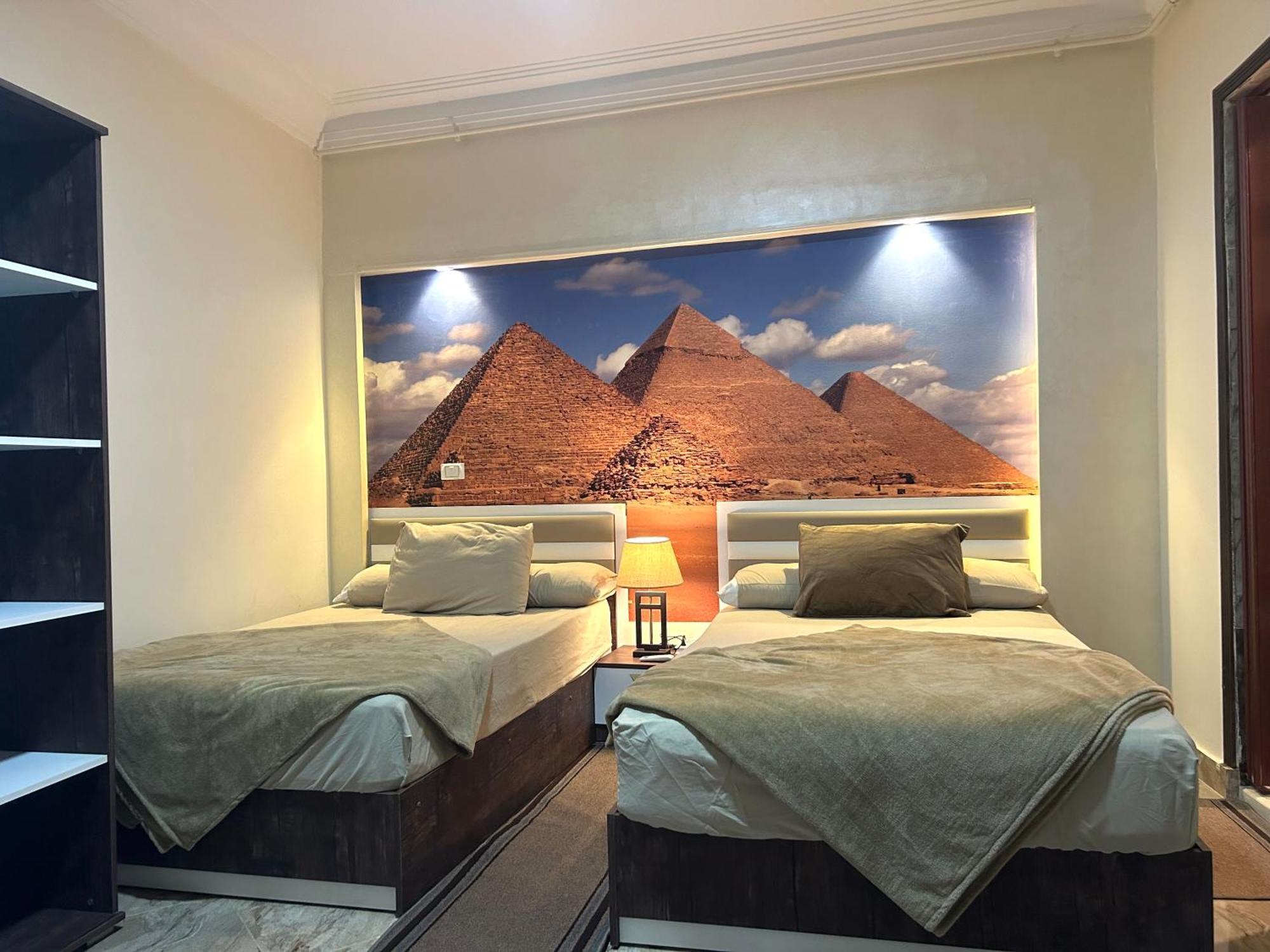 Matto Pyramids Inn Kafret el-Gabal Exterior foto